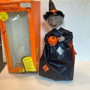 Vintage Rennoc Animations Electronic Witch
